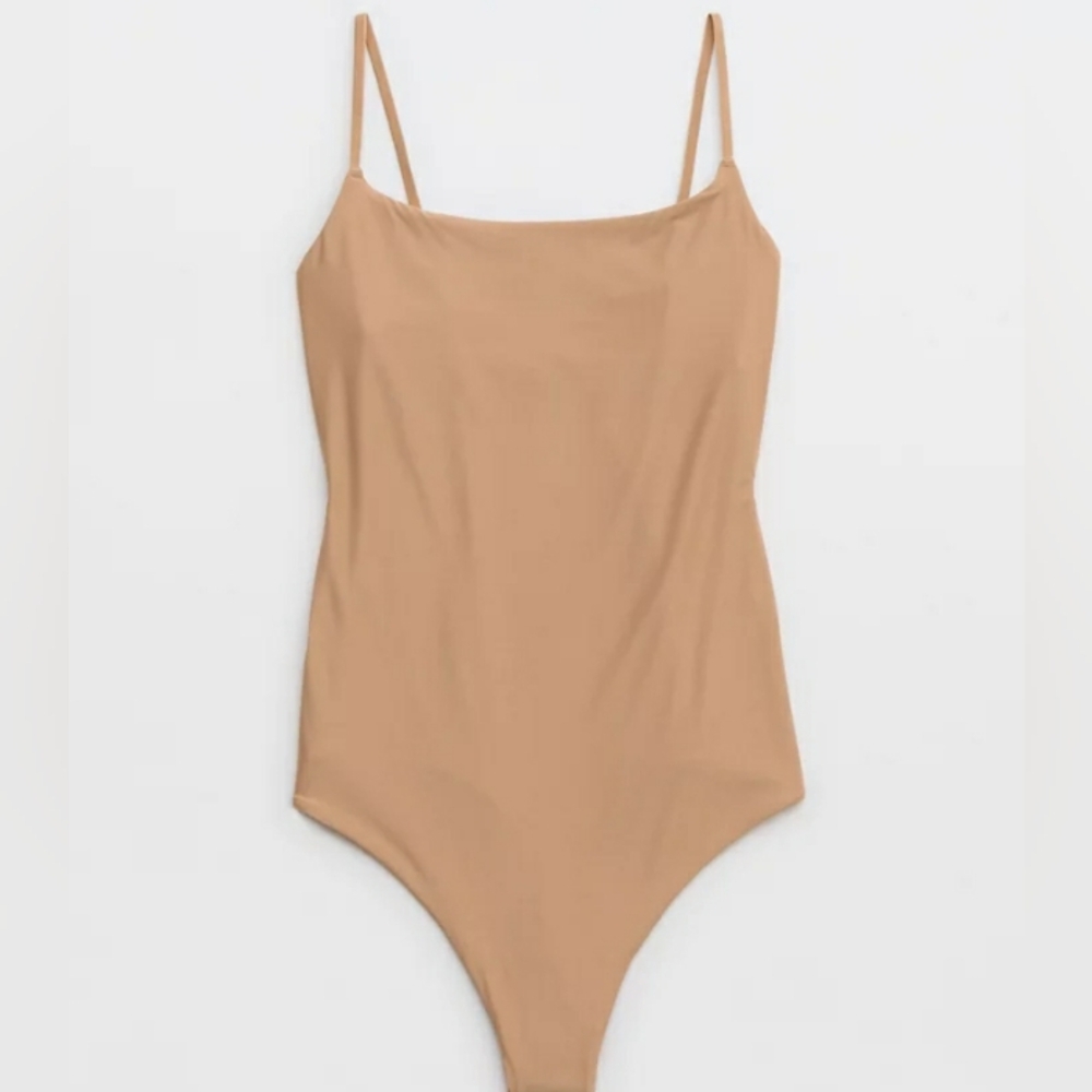 Smoothez By Aerie Soft Tan Bodysuit XL